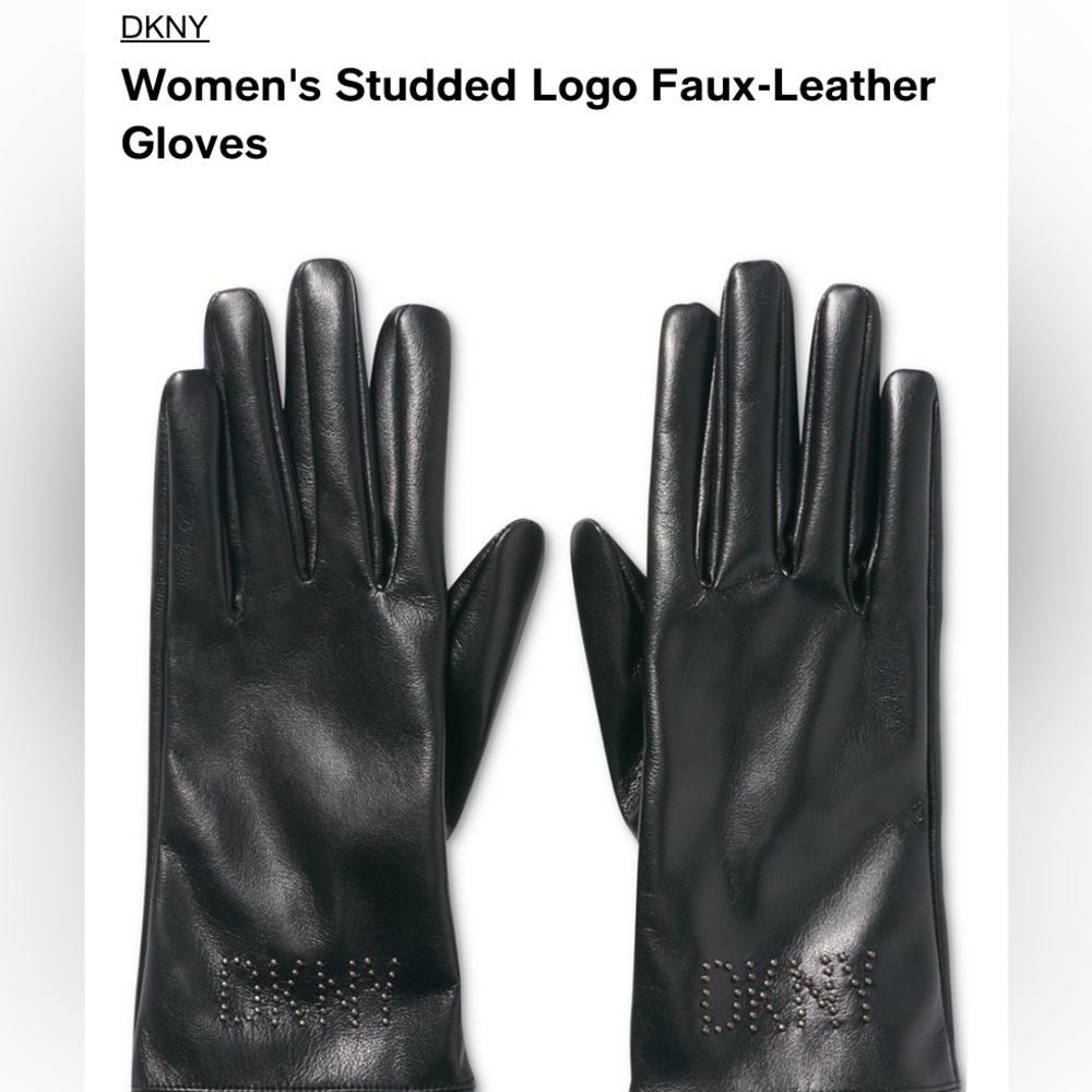 DKNY Women’s leather gloves